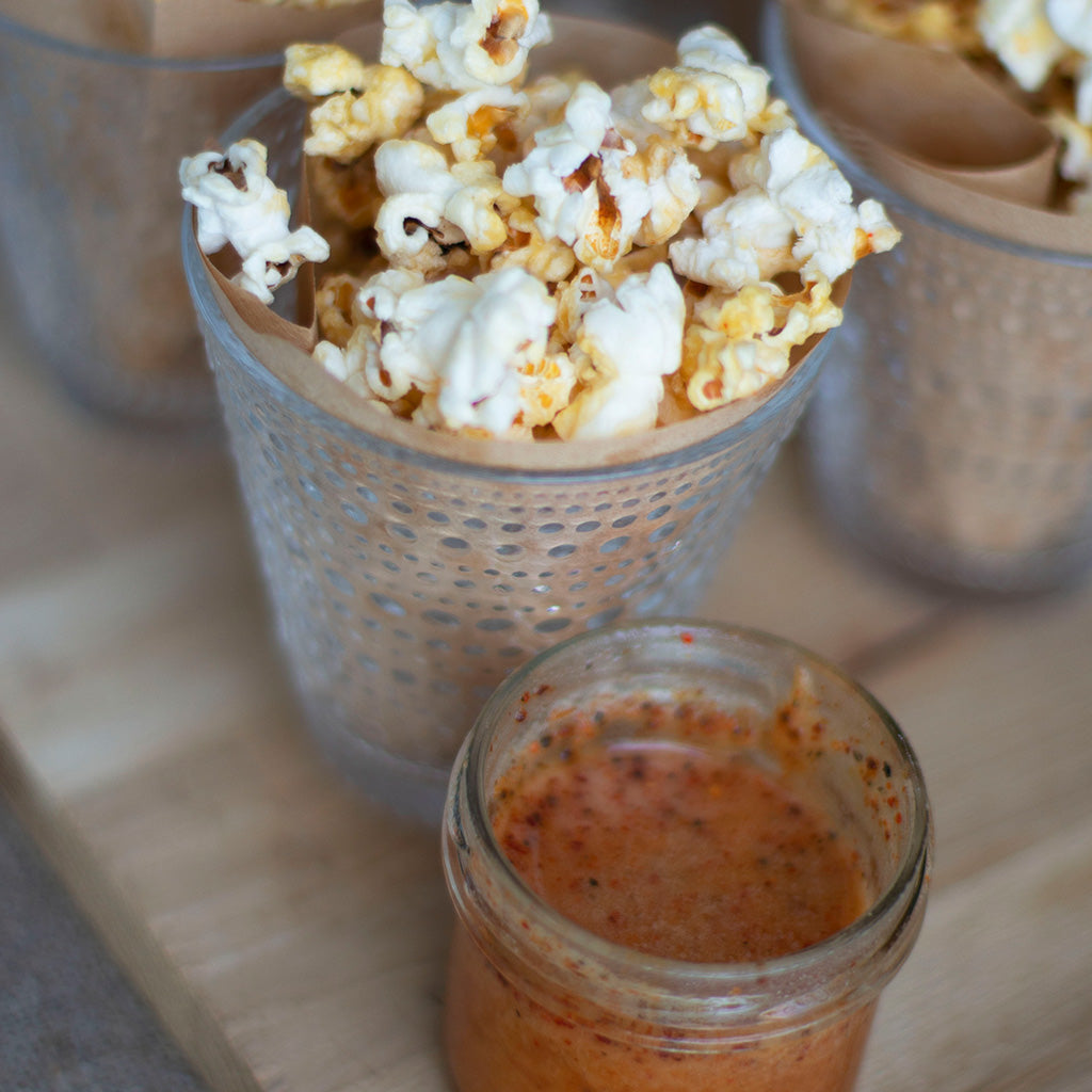Chili-hunaja popcorn